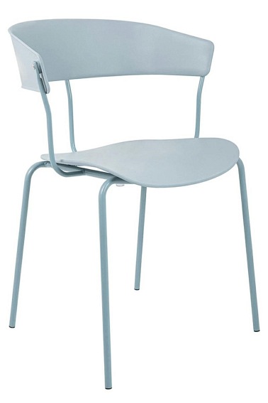 Krzesło Jett 53x54x76 Jasnoszary/Polipropylen