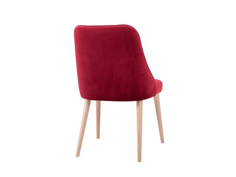 Krzesło Spring 45x50x85 Soczysta Żurawina/Naturalny