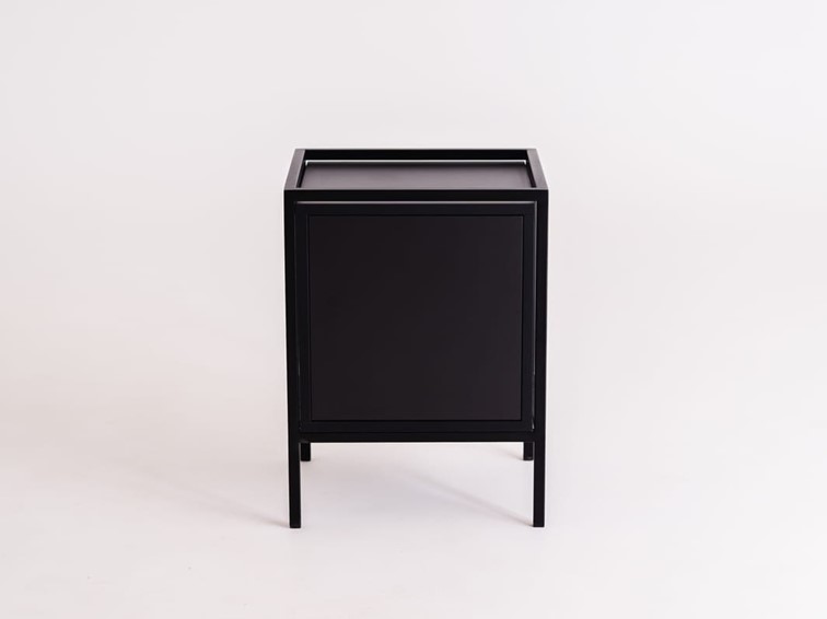 Regał SKAP BLACK 1R1 DOOR Czarny