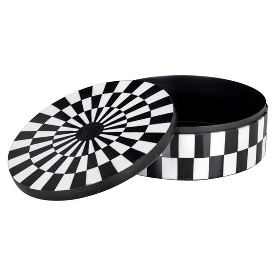 Pojemnik Ozdobny NORE Biały/Czarny