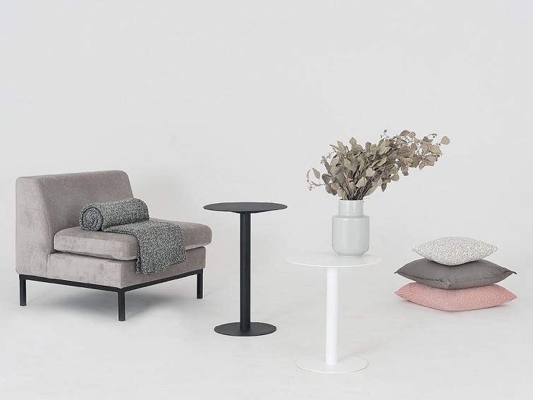 Stolik Kawowy OSCAR METAL 40 Czarny