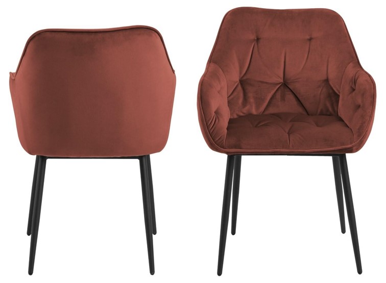 Krzesło BROOKE VIC Koralowy