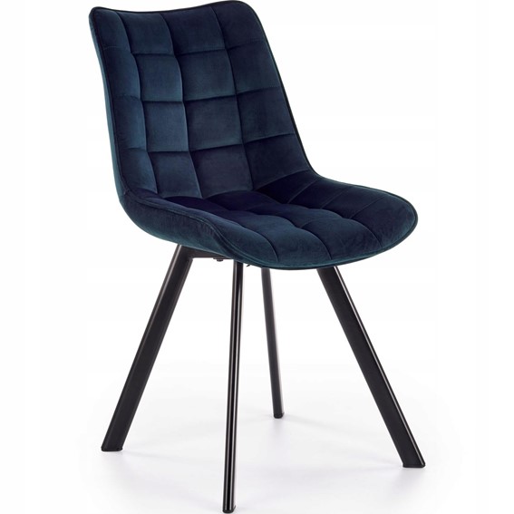 Krzesło K332 Czarny/Granatowy