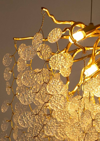 Lampa Wisząca RIVIERA 60 Złoty