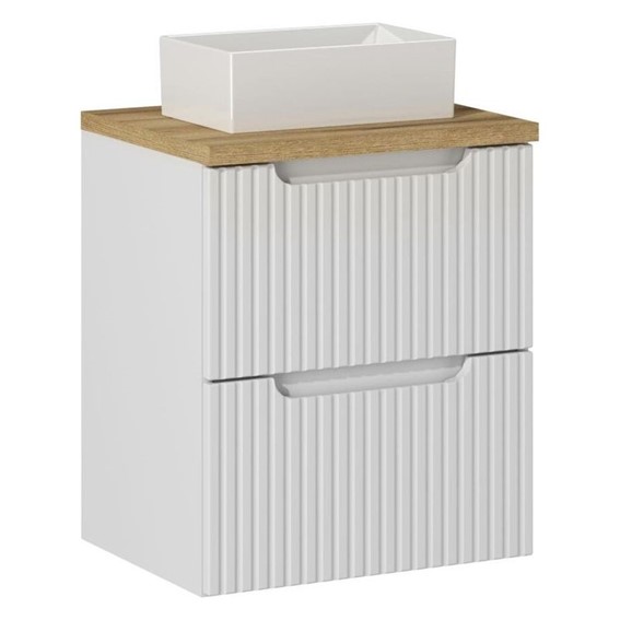 Zestaw Meblowy NOVA 50cm Biały/Dąb