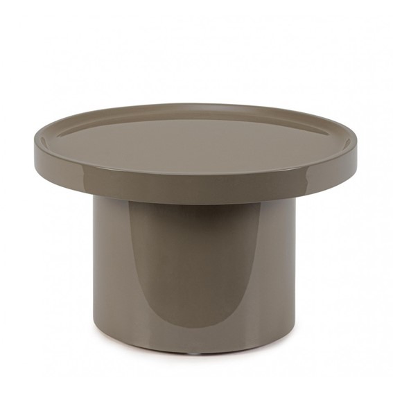 Stolik Kawowy OTILIA Fi50cm Brązowy