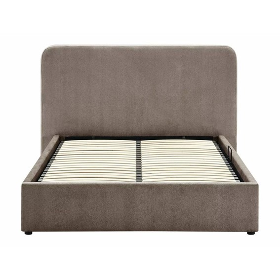 Łóżko LUMIA Raven 160x200cm Ciemny Beżowy