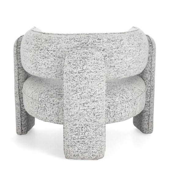 Fotel AISHA Jasny Szary