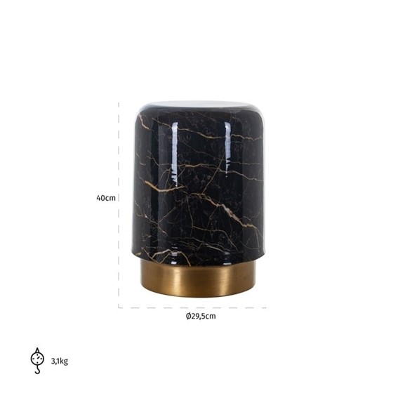 Stolik Kawowy LILOU Czarny