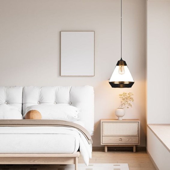 Lampa Wisząca ALFIE 1 Złoty