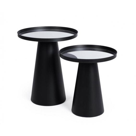 Zestaw Stolików Kawowych REFLEX Czarny
