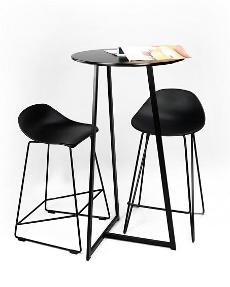 Stolik ALLEN 60x60 Czarny