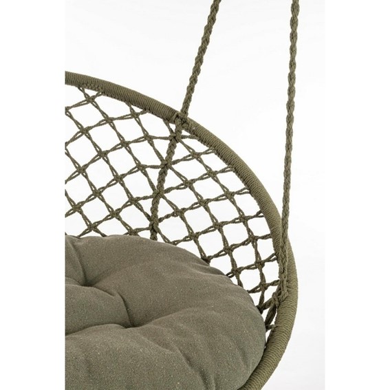 Fotel Wiszący JAVIER Zielony