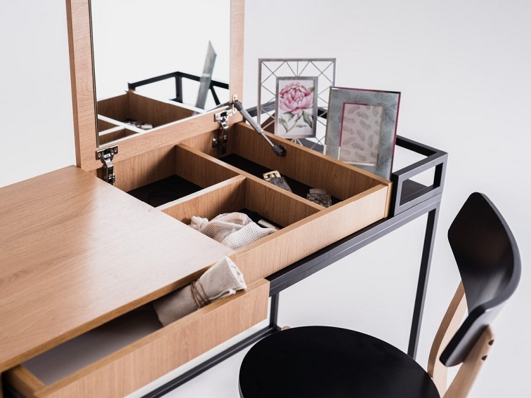 Toaletka Femito 50x140 Naturalny/Czarny