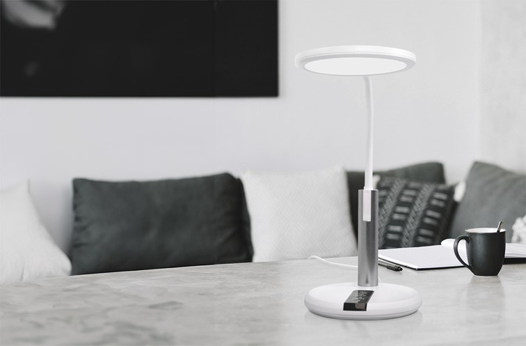 Lampa Biurkowa ERIS K-BL1513A Biały