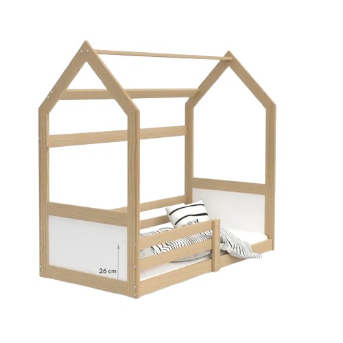 Łóżko Domek KAREN 80x190 Sosna
