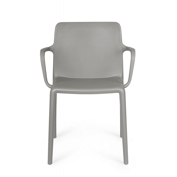 Krzesło Ogrodowe CHLORIS ARM Szary