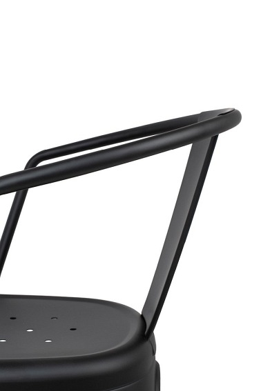Krzesło TOWER ARM PARIS Czarny