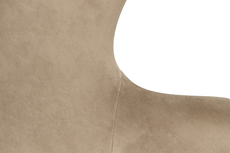 Fotel EGG Szeroki Velvet Khaki