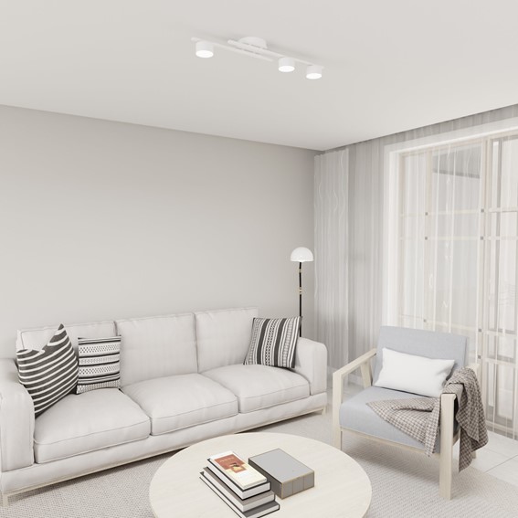 Lampa Sufitowa FRAGMENT 3 Biały