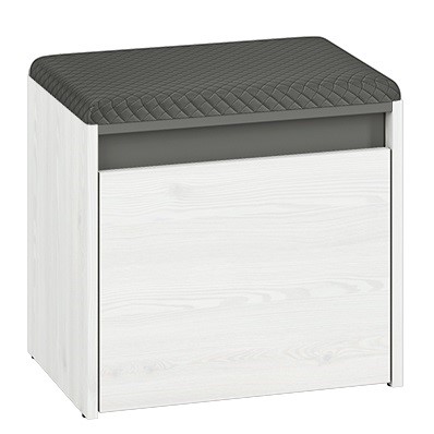 Szafka na Buty HYGA 01 Sosna Śnieżna/Antracyt