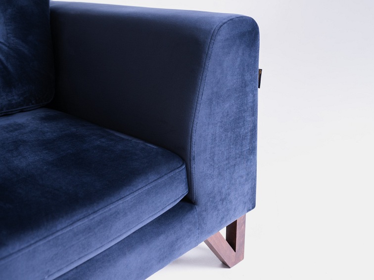 Fotel Willy 110x97x68 Aronia/Orzech