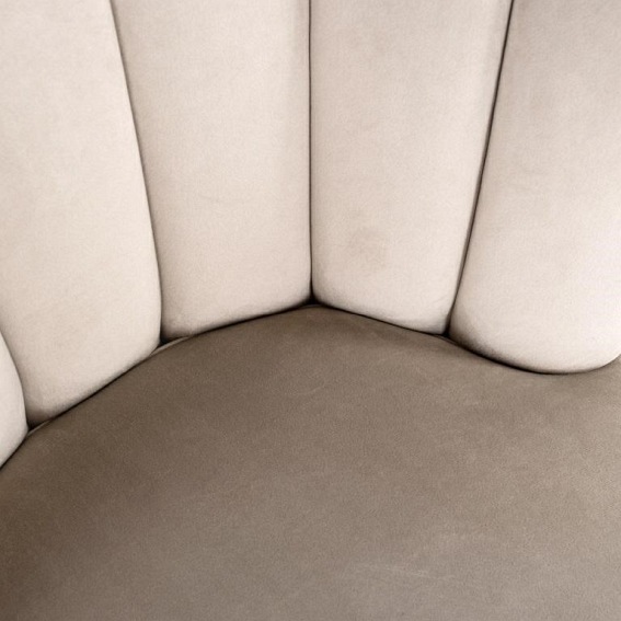 Krzesło PIPPA KHAKI Beż/Czarny