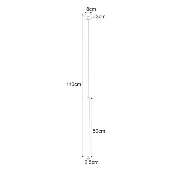 Lampa Wisząca GELATO K-4860 Czarny