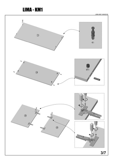 Komoda LIMA KM-1 Dąb Sonoma