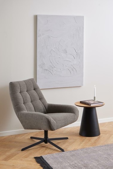 Fotel Obrotowy PARIS Brązowy