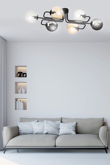 Lampa Wisząca BRENDI 6A MIX 1 Wielokolorowy