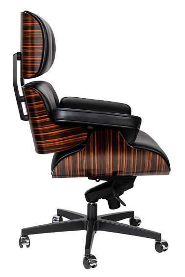 Fotel Biurowy LOUNGE GUBERNATOR Czarny/Heban