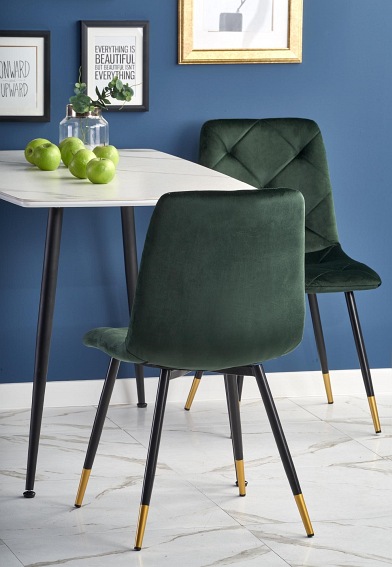 Stół Marco 70x120 Biały/Czarny