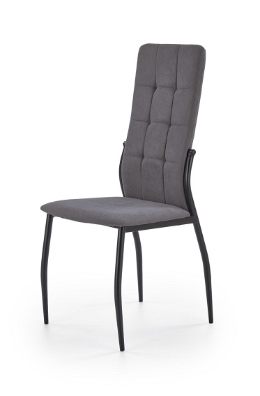 Krzesło K334 Czarny/Popiel