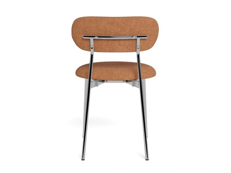 Krzesło LYRIC Pomarańczowy/Chrom