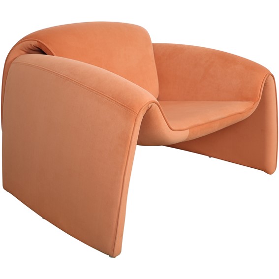 Fotel NUA N78-30 Pomarańczowy