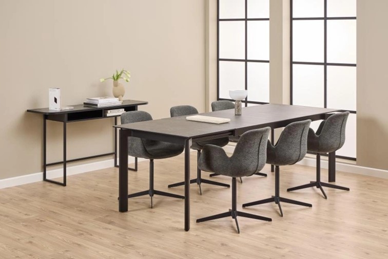 Stół Rozkładany PALERMO (180-240)x90 Czarny