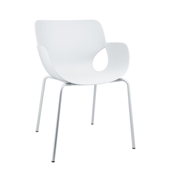 Krzesło LENNOX ARM Biały