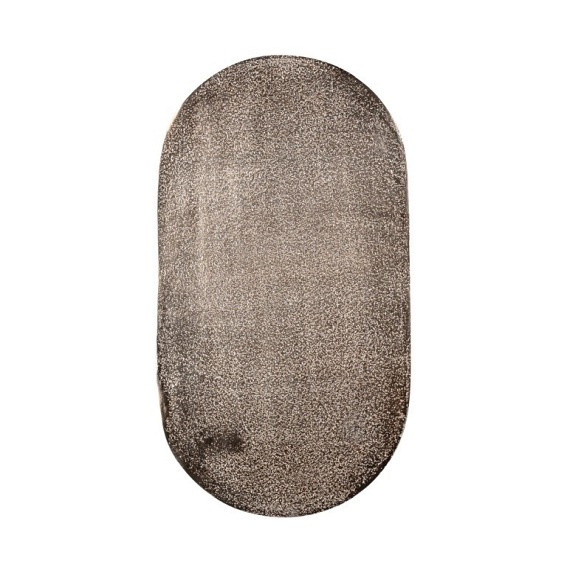 Stolik CHANDON Czarny/Srebrny