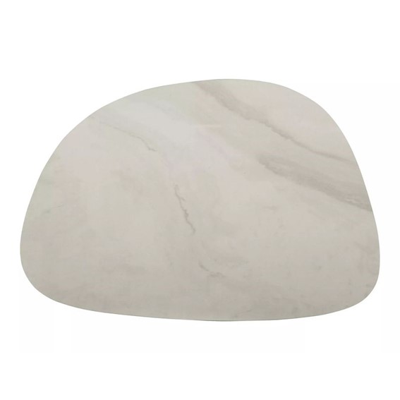 Ława BELLO B 75x50cm Biały Połysk/Miedziany