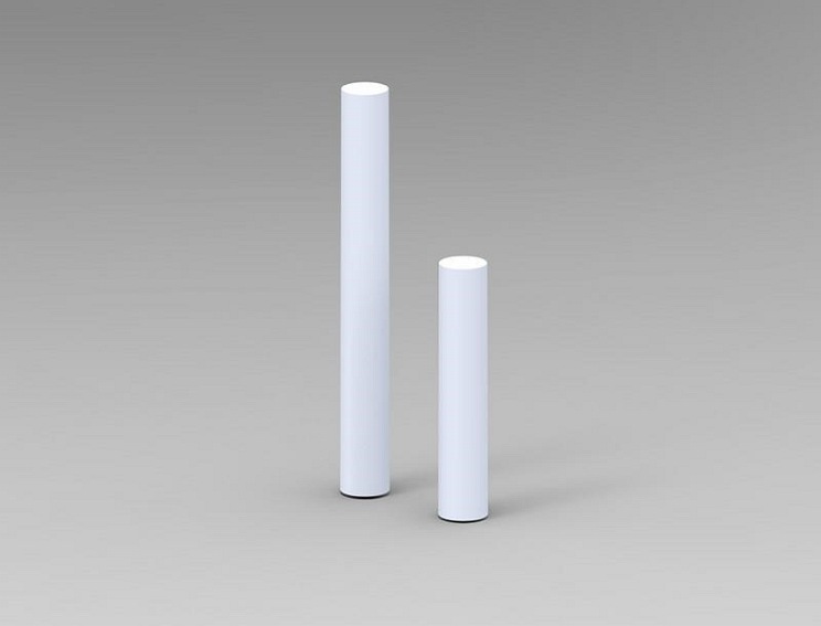 Lampa ogrodowa Fity 100 Biała, LED Zasil. Przewodowe