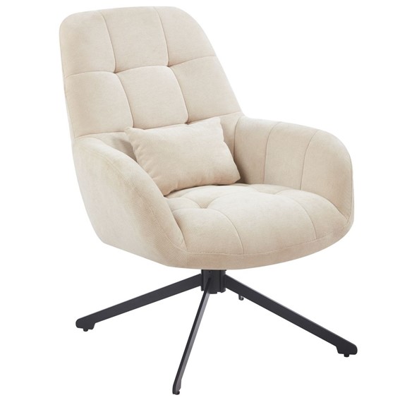 Fotel HOLMS FR12-FX Beżowy