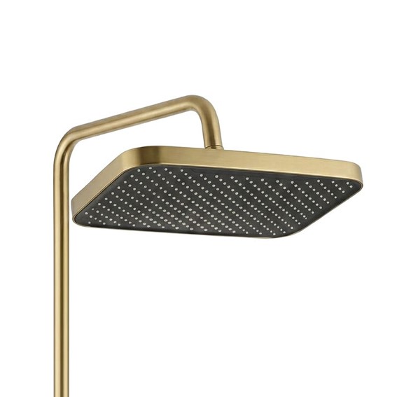 Zestaw Natryskowy ARLO Złoty Szczotkowany