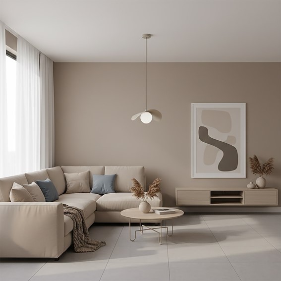 Lampa Wisząca RITUAL 1M Beżowy