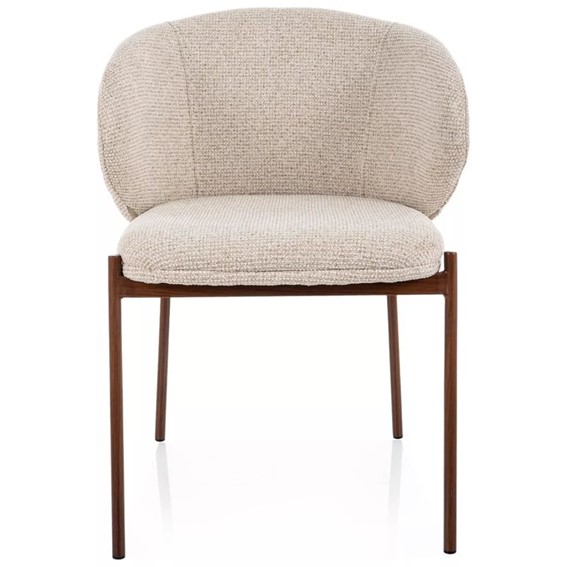 Krzesło KIOTO D Jasny Beż/Orzech