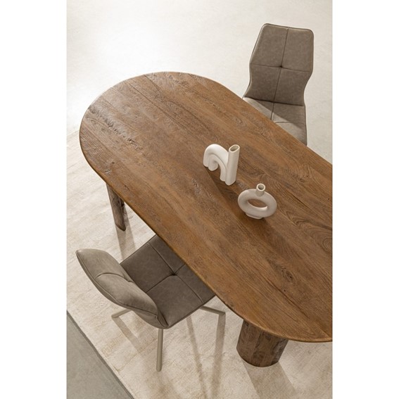 Stół Jadalniany ORLANDO 210x100 Brązowy