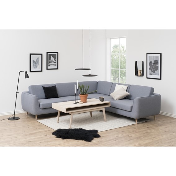 Stolik Kawowy MARTE Bielony Dąb