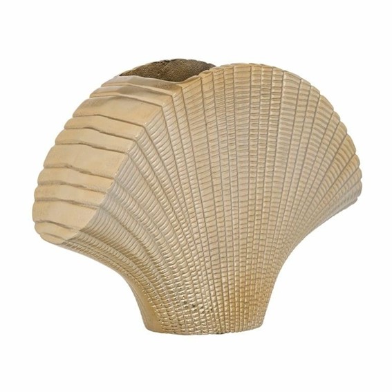 Wazon SHELLY L Złoty