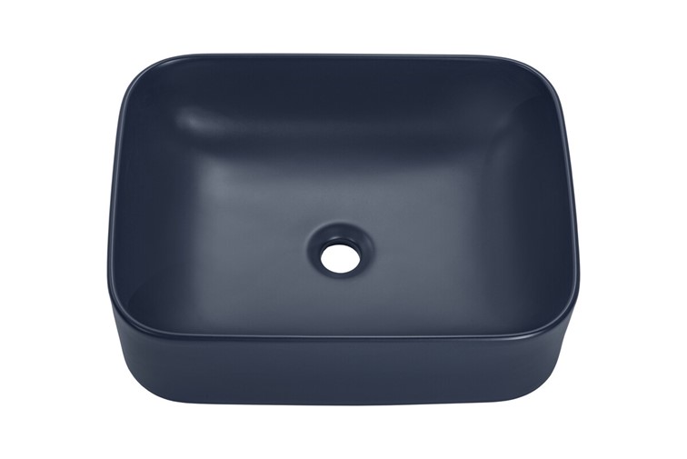 Umywalka Nablatowa KAMA Granatowy Mat
