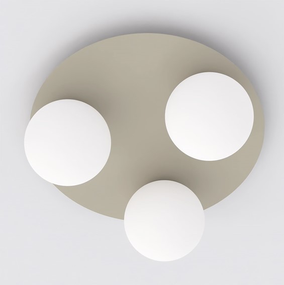Lampa Sufitowa SOLAR 3 Beżowy/Biały